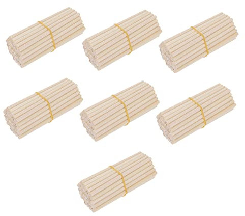 TEHAUX 500pcs Ice Stick Toy Popsicle DIY Stick Wooden Ice Making Materials Safe Reusable for Boys and Girls