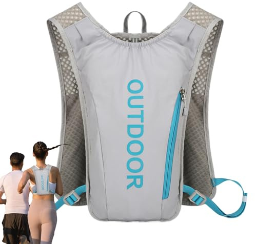 Mochila de hidratación, chaleco de carreras | Backpacks de hidratación de senderismo 5L | Equipo de corredores, Bolsillo de ciclismo ligero para competición de ciclismo, alpinismo