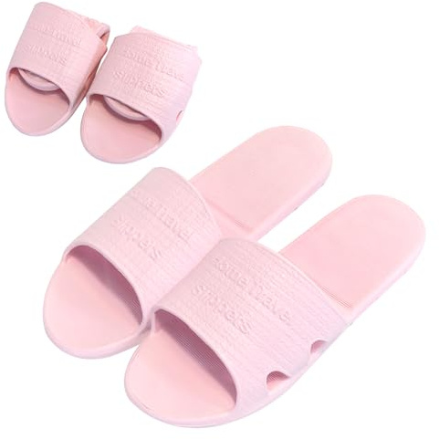 AffeGifts resetofflor, bärbara duschskor, vikbara sandaler, snabbtorkande, halkfria, hem, badrum, dusch, tofflor