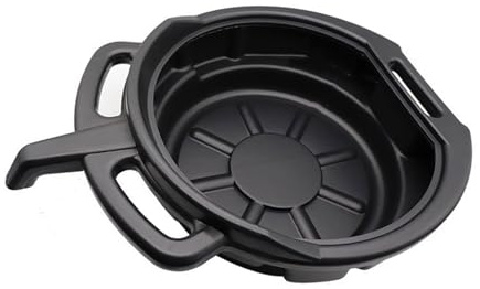 Rdxanc Vaschetta di scarico dell'olio con manico Tansmission vassoio antigoccia per riparazione auto cambio fluido garage