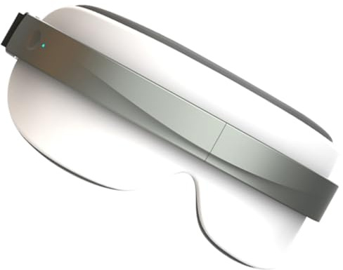 Appareil de Massage des Yeux Blanc en ABS, Design Ergonomique
