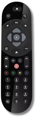 Replacement Sky Non Voice Remote Control - Compatible with All Q Boxes, Mini Box and Q Silver Box (No Voice Control)