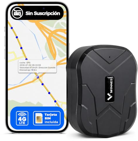 4G GPS Tracker pour Voiture 4G GPS Tracker GPS Tracker de Position en Temps Réel Suivi GPS avec Système D'alarme Géo-Fence Puissant Aimant 6 Mois Histoire App Gratuite 10000mAh