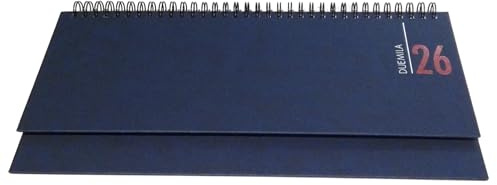 Calendrier de bureau de table pour rendez-vous 2024 hebdomadaire F.to 30 x 13 cm + stylo à clic et marque-page offert