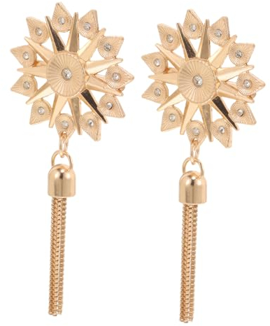 DIYEAH 2stücke Taschenanhänger Zarten Strass-quasten Ornamente für Taschen Schuhe und Kleidung Diy-accessoires für Stiefel und Geldbörsen