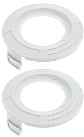VGOL 2 Pièces Capuchons de Protection pour Bobine de Coupe-Bordures 79,3x23,7mm Compatible avec Stihl FSE52 FSA57 FSA30 Tondeuses Compatible avec Stihl AutoCut C 3-2 Bobine à Tête Filetée