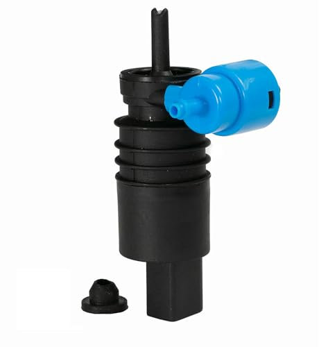 Rufutle Waschwasserpumpe für Audi A3 8L1 A6 4B2 C5A4 8D5 B5 8E5 B6 A4 8P1 8PA 8ED, Frontscheibenwischer-Waschpumpe 1K6955651