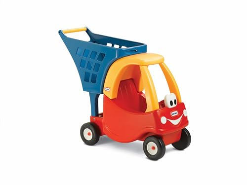 little tikes Cozy Coupe Large Capacity Shopping Cart for Kids and Teenagers - Encourages Creative Play - Age 3-10 Years