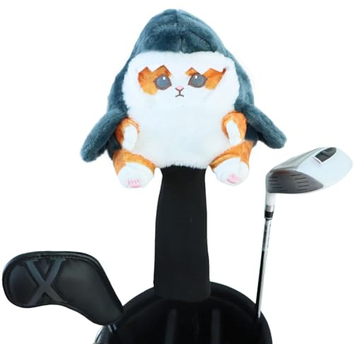 Golf Club Head Cover | Cute Animal Protectors | Golf Driver Head Covers | For Hybrid Wood Clubs & Fairway Accessories For Women Lovers