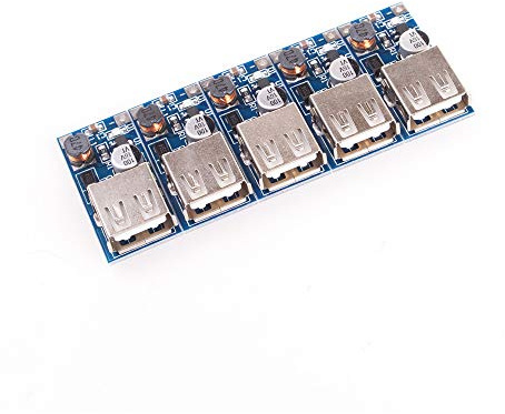 ANGEEK 5 Stück DC 0.9-5V to 5V USB Voltage Converter Stromversorgungsmodul Step Up Power Supply Module