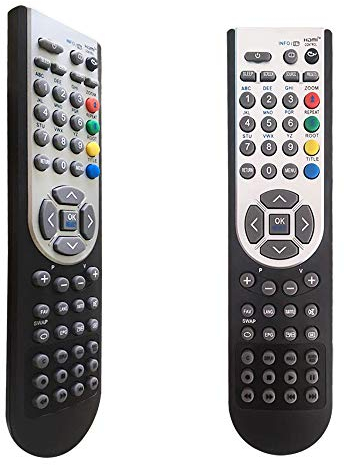 FOXRMT Remplacement Télécommande Universelle RC1900 pour Telecommande Aya Waltham Tucson Smart TV - Aucune Configuration requise