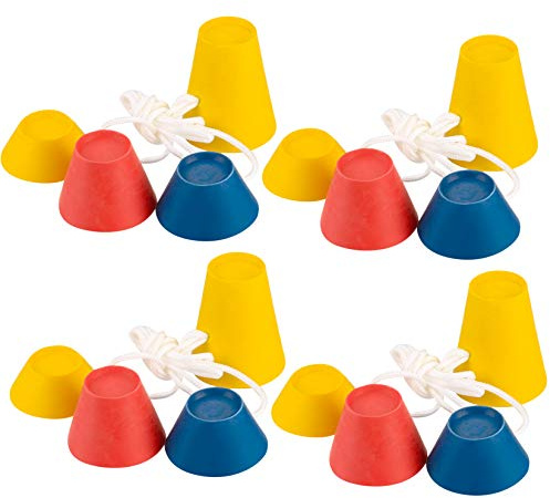 PanBeiQi 4 Set Jumbo Rubber Golf Tees, Multi Coloured Winter Golf Tees