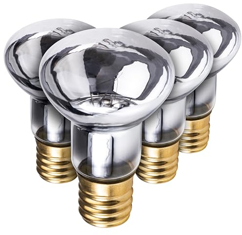 BlueStars 4 Packs R39 E17 25 Watt Lava Lamp Bulbs