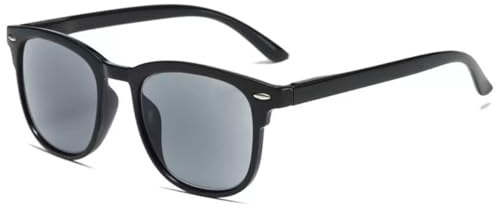 KOOSUFA Lunettes de lecture classiques avec protection solaire - Pour homme et femme - Filtre à lumière bleue avec correction visuelle - Charnière à ressort - Aide à la lecture - Lunettes de lecture