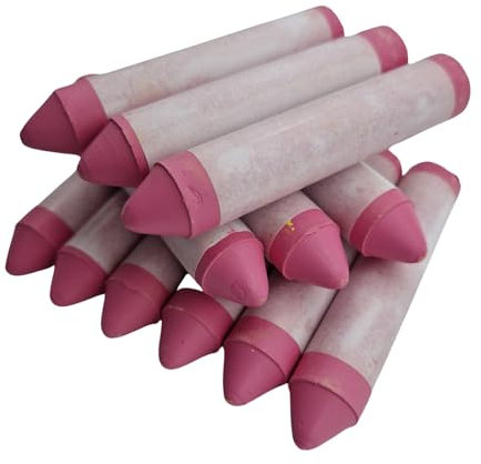 NAAA 12x Reifenkreide Reifenmarkierung Markierkreide Fettkreide Pink Reifeneinlagerung Reifenstift