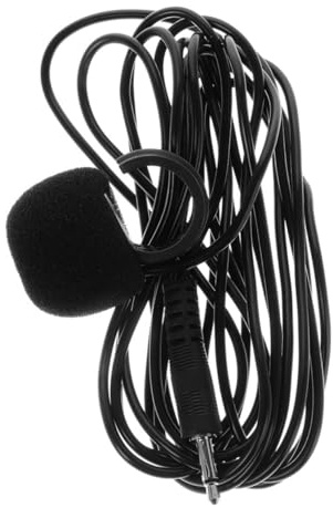 QUMIIRITY Wired Clip-on Flute Microphone 1.5m Mini Lapel Mic for Harmonica and Wind Instruments Instrument Audio Enhancer Suitable for Music Practice and Stage Performance