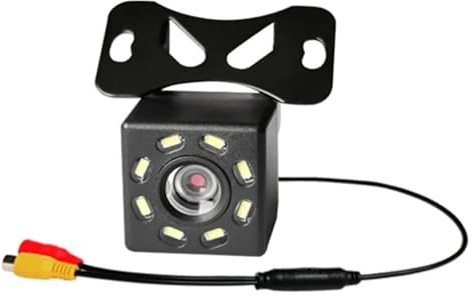 Retrocamera Auto Telecamera Telecamera Retromarcia Auto Visione Anteriore Posteriore Visione Notturna 48 E 12 LED Immagine Full HD Con Angolo Variabile Mini Monitor(8)