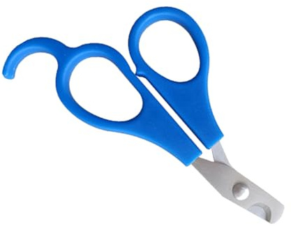 OUNONA Forbici Tagliapillole in Inossidabile con Impugnatura Ergonomica Strumento Portatile per Tagliare Medicine e Compresse Leggere e Resistenti per Viaggi e Uso Quotidiano