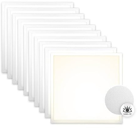 Xtend EcoLight 10x LED Panel 62x62cm 4000K Neutralweiß 36W UGR19 blendarm