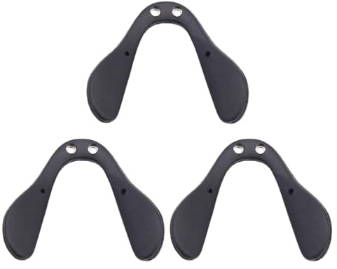3st Brillen Nasenpads Nasensattelbrücke Sonnenbrille Schnapsgläser Teile Für Fahrräder Push-in-brillen-nasenpads Nasenpolster Silikongel Sport Schutz Metall Reinschrauben Kind