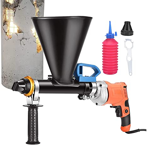 850w Pointing Cement Caulking Gun, Portable Electric Automatic Concrete Filling Gun Waterproof and Leak Mortar Caulk/Grouting Machine / 220v (110v)