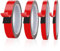 Euqvunn Doppelseitiges Klebeband Extra Stark 3,0 m × 4 Rollen, Klebeband Ablösbar, Schaumstoffband, für Teppiche, Wandhaken, Dekorationen, LED-Streifenlichter (0,6/1/1,5/2 cm × 0,8 mm)