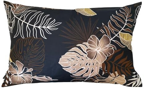HOUSE ART LIFE Kissenbezug 40x60 cm – 100% Baumwolle, weich & atmungsaktiv, mit Reißverschluss, ideal zum Schlafen, für Bett & Schlafzimmer, pflegeleicht, ohne Füllung | Viele Bunte Muster