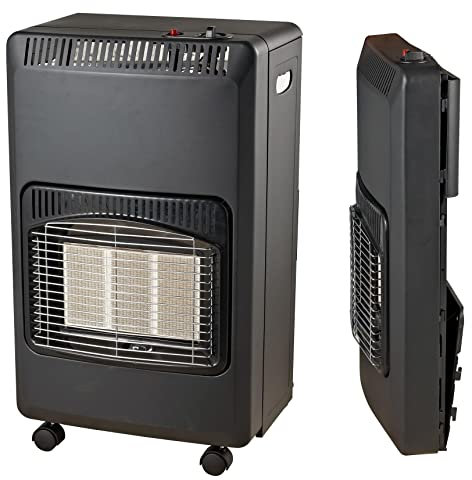 Stufa A Gas Gpl Zephir ZGS41100 3 Liveli Di Fiamma Infrarossi Pieghevole 4,2 Kw Bombola Da 15 Kg Nero (Ricondizionato)