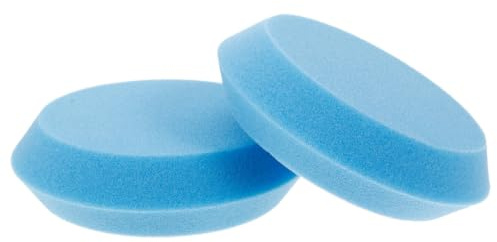 BESPORTBLE 2pcs Bowling Ball Polishing Sponge Pad for Restoring Surface and Scratch Repair, Easy to Use Sponge Polishing Cushion Suitable for Amateur and Professional Bowlers