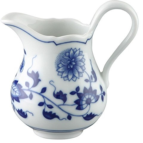 Hutschenreuther 02001-720002-14430 Lot de 4 pots à lait Bleu Motif oignon Bleu