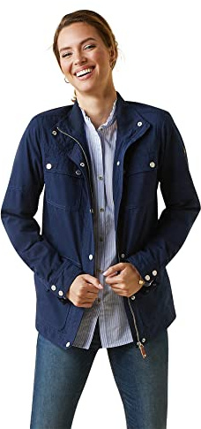 ARIAT Women's Calumet Field Jacket, Navy, Size X-Large