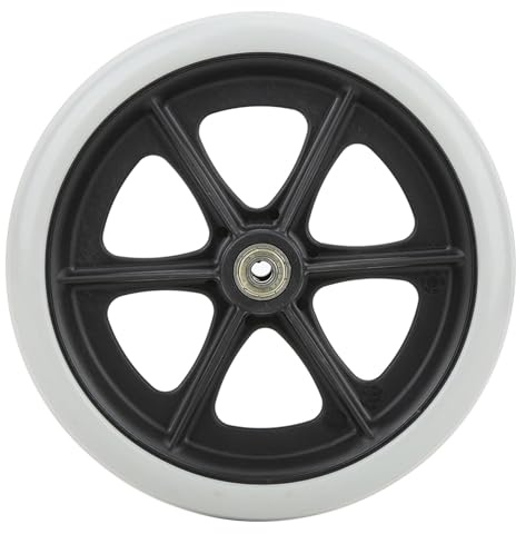 Roues Avant Fauteuil Roulant Antidérapantes 8 Pouces, | Roulement Lisse 608Zz Pour Poussée Facilitée, Bandage En Tpr Résistant À L'Usure, Roulettes De Remplacement Pour Déambulateur