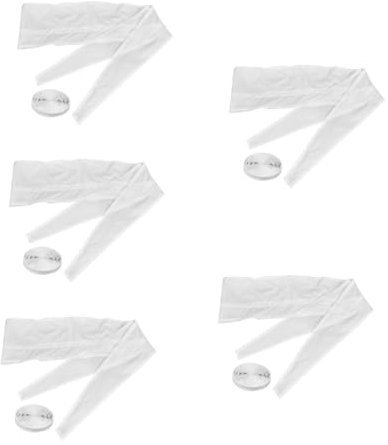 Gadpiparty 5 Pièces Climatiseur Pare-Brise Portable Climatiseurs Accessoires Pour Climatisation Fenêtre Unité Climatiseur Fenêtre Joint Fenêtre Joint Fibre Chimique