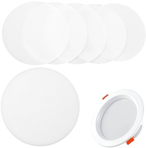 KONTONTY 18pcs Downlight Lampshades Replacement Chandelier Light Covers Diffuser Light Shades DIY Lampshades