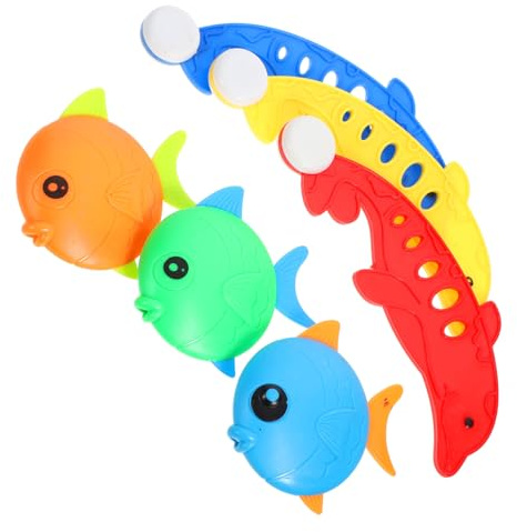NOLITOY 6pcs Diving Pool Fish and Dolphin Design Underwater Sinkers for Swimming Training Ages Safe Water Summer Fun