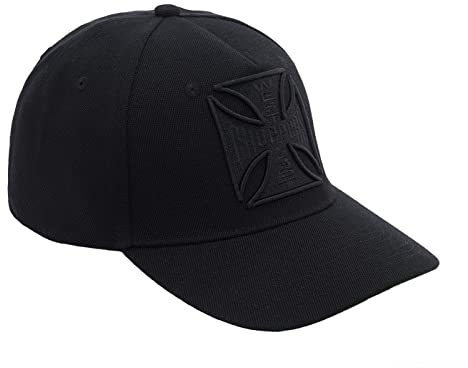 West Coast Chopper WCC Tone to Tone Cross Roundbill Snapback Cap Black - Black - One size