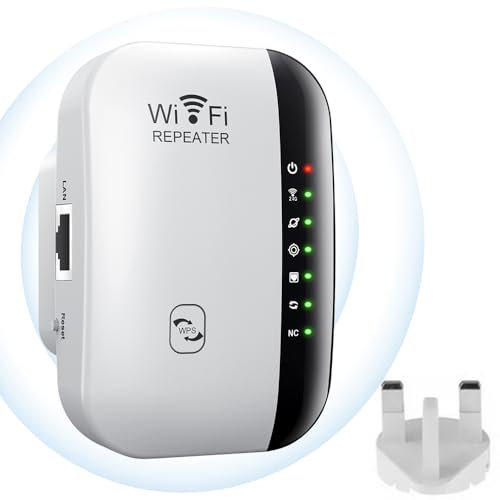 Mineup 2025 Newest WiFi Extender, WiFi Range Extender, WiFi Signal Booster Up to 3000sq.ft and 45 Devices, Wireless Internet Repeater, Long Range Amplifier with Ethernet Port