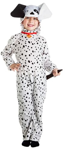 Boland - Costume enfant dalmatien, déguisement pour carnaval ou fête à thème, costume animalier chien