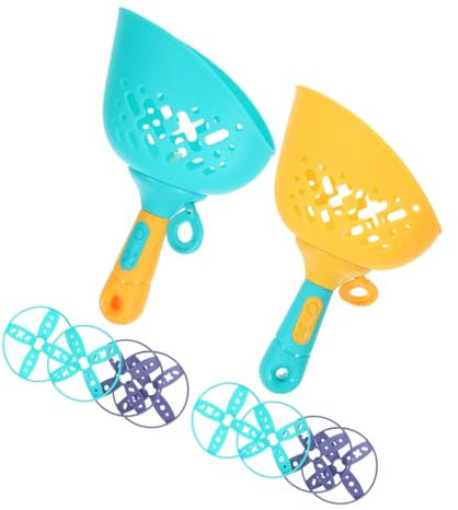 JOINPAYA 2juego para Juguetes Interactivos Disco Volador para Exteriores Juguete Volador para Jardín