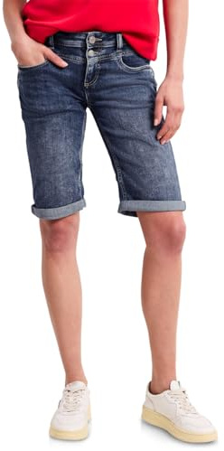 Street One Style QR Jane,mw,Bermuda,mid Blue Medium Blue Random 32
