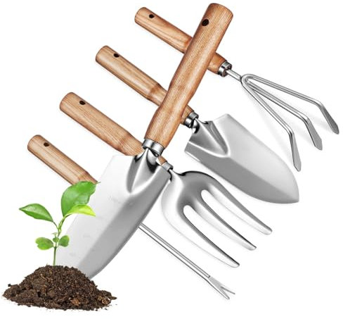 Toddmomy Attrezzi Da Di Diverse e Dimensioni Realizzati in Acciaio Inossidabile Bordi Arrotondati Per Sicurezza Leggeri e Maneggevoli Per Tutti Giardinieri