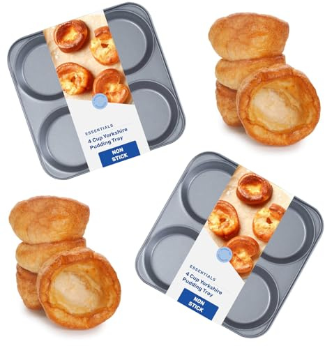 4 Cup Giant Non-Stick Yorkshire Pudding Baking Tray (3)