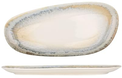 Bonna Placa de servicio - Knidos - Porcelana - 36 cm - juego de 2