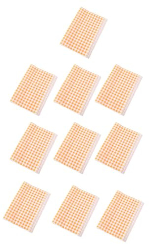 MUELODSIC Papel Antigrasa para Hornear 50 Diseño Naranja Papel para Aperitivos y Envolver Alimentos Mantel Individual Reutilizable para Pasteles y Tartas Cocina