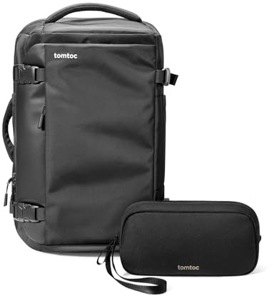 tomtoc Travel Backpack 40L Electronic Organizer Travel Case, T12S1