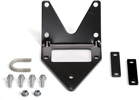 WARN 90850 ATV Winch Mount Kit for Yamaha YFM450 Kodiak , Black