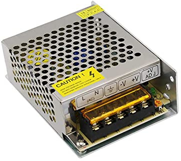 5V 5A Alimentatore Adattatore,25W Universale Regolato Commutazione Trasformatore per Striscia Led,Telecamere, Impianti Di Sorveglianza