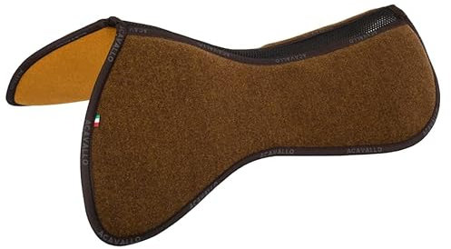 Acavallo Wirbelkanalfreies Memory Foam 1/2 Pad C.C. Filz Dressur