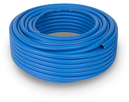 EBERTH Manguera de aire comprimido 30 m de longitud, manguera de compresor con 6 mm x 11 mm de diámetro (interior x exterior) y 20 bar de presión, accesorios para herramientas sin acoplamiento