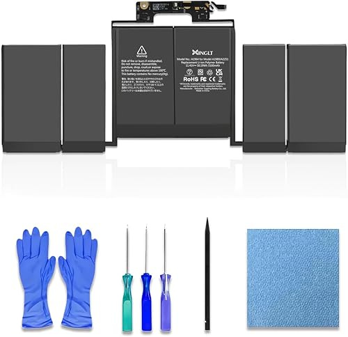 XINGLT A1964 A1989 Batterie de Remplacement Ordinateur Portable pour 13 Pouces A2251 Batterie MacBook Pro A1989 (mi 2018,2019) A2251(2020)